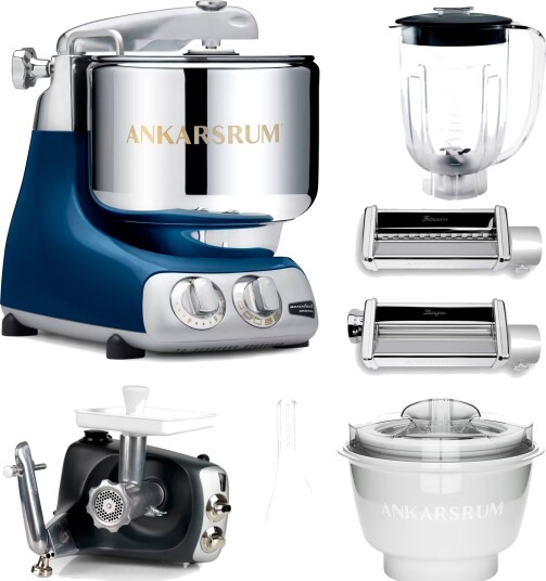Ankarsrum Assistent Original kjøkkenmaskin med middagspakke ocean blue