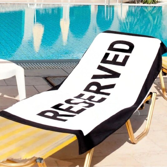 Reserved Badehåndkle 76x152 cm