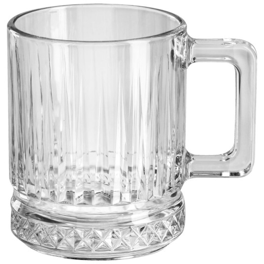Pasabahçe Krus Elysia; 25cl, 8x9.4 cm ØxH; Transparent; 2 Stykk / Forpakning
