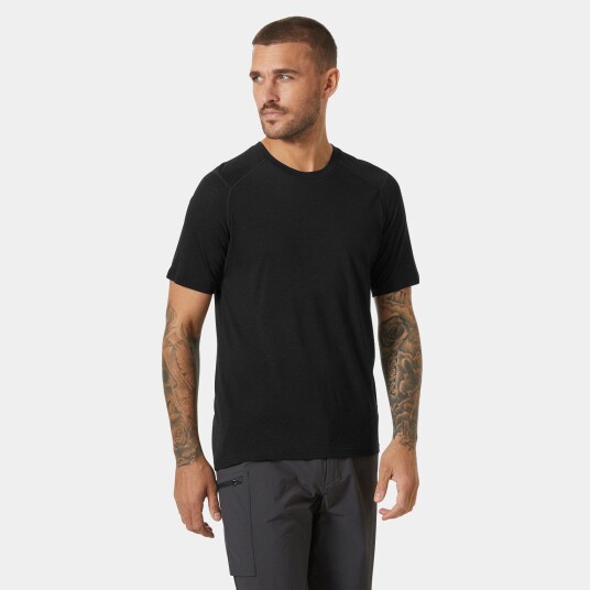 Helly Hansen HH Durawool T skjorte Herre Svart XL