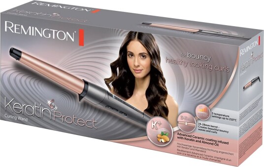 Remington Keratin Protect Curling Wand Svart