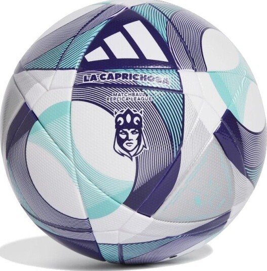 adidas Fotball Queens League La Caprichosa League Grå/Hvit/Turkis Str. 5