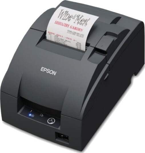 Epson Tm U220iib 142F3 Kvitteringsskriver Tofarget Monokrom Punktmatrise Rull 7,6 Cm 16 Cpi 9 Pin Inntil 8.8 Linjer/Sek Lan Kutter Delkuttskjærer Mørk Grå
