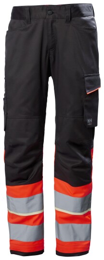 Helly Hansen Workwear Uc me 77513_169 Arbeidsbukse Varsel Svart Rod Varsel Svart Rod