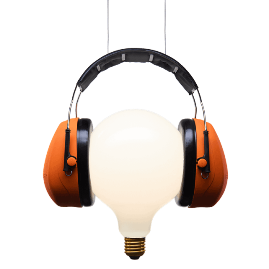 Ingo Maurer Shhh! Taklampe Arancio Ingo Maurer Shhh! Taklampe Arancio