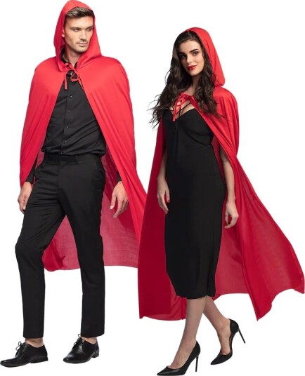Boland Traciks Boland 96937 Kostymekappe Voksen Alle Kjønn Polyester Rød 1800 Mm