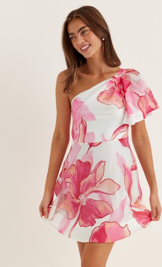 Forever New Josephina Flouncy Mini Dress