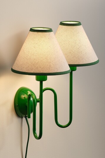 Jotex JULIET vegglampe Grønn 2057158030 Jotex JULIET vegglampe Grønn 2057158030
