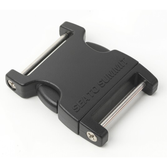 Sea To Summit Field Repair Buckle Side Release 38mm 2 Pin Black OneSize, Black Sea To Summit Field Repair Buckle Side Release 38mm 2 Pin Black OneSize, Black