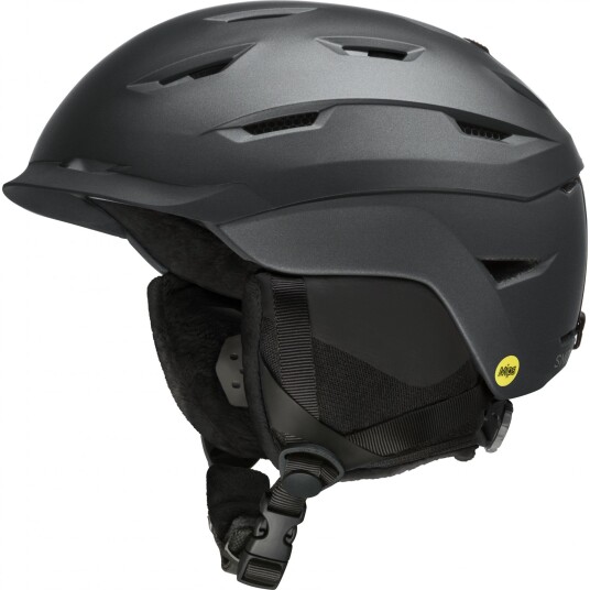 S/Mith Liberty MIPS Skihjelm Dame Matte Black Pearl 51-55cm