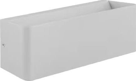 Semi Wall 9W 660Lm 3000K 307X100x74mm Grey