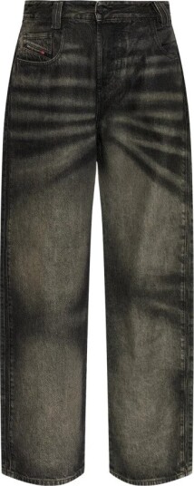 Diesel Dame Jeans Grå W29 L32,