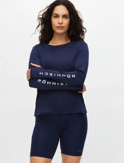 Röhnisch Team Logo Long Sleeve Navy M Röhnisch Team Logo Long Sleeve Navy M