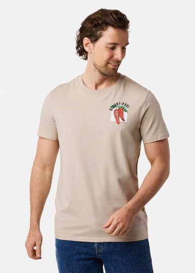 Blount & Pool Sunset Tee Khaki 2xl T-Shirts