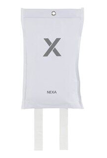 Nexa FB-120 VMD Brannteppe Silikon Hvit 120x120 cm