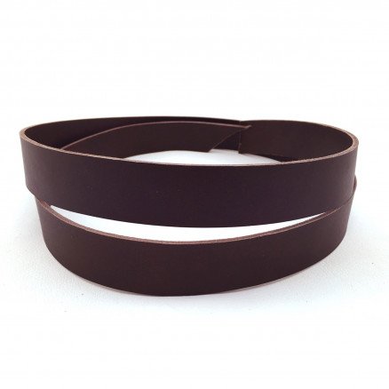 Læderiet Lærreim Brun 120cm x 20mm Læderiet Lærreim Brun 120cm x 20mm