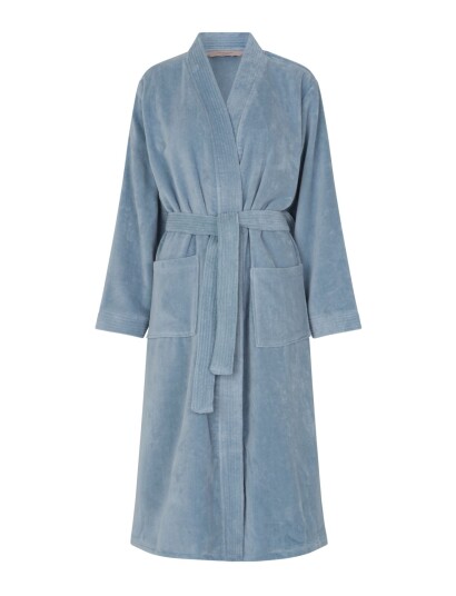 Rosemunde Organic Robe - Blue - XS