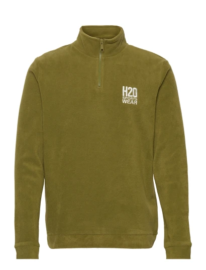 H2O Blokhus Fleece Half Zip Green S H2O Blokhus Fleece Half Zip Green S