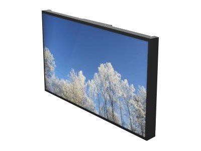 Hi-ND Wall Casing EASY 75" Landscape - monteringssett - for LCD-skjerm - svart, RAL 9005 Hi-ND Wall Casing EASY 75" Landscape - monteringssett - for LCD-skjerm - svart, RAL 9005