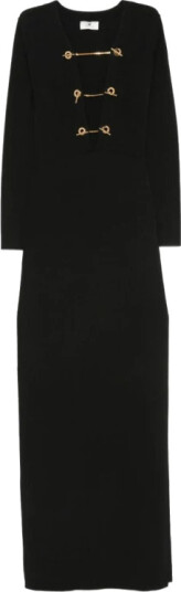 Elisabetta Franchi Dame Kjoler Svart S, Elisabetta Franchi Dame Kjoler Svart S,