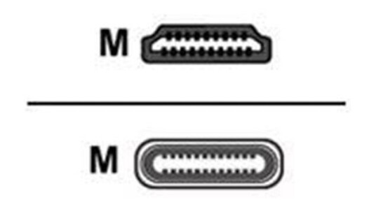 Crestron Electronics Crestron FT2A-CBL-PT Series adapter cable HDMI / USB 2.4 m