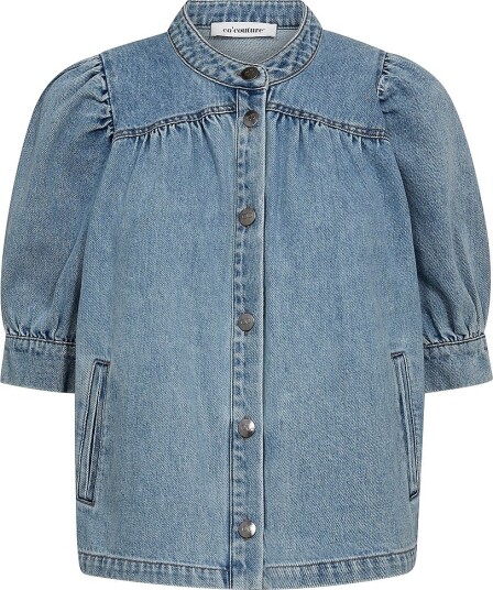 co’couture - Denimbluse AsjaCC - Blå