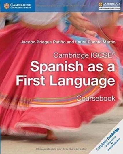 Cambridge Igcse¿ Spanish As A First Language Coursebook Av Jacobo Priegue Patino, Laura Puente Martin
