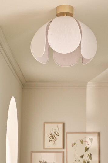 Ellos Home Taklampe Daisylee Hvit