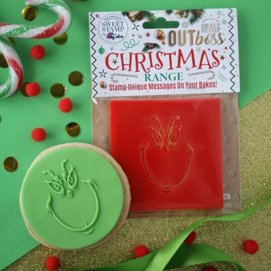 Sweet Stamp Embosser/stempel Grinch 