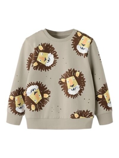 Name It Saku genser til barn silver lining AOP 104