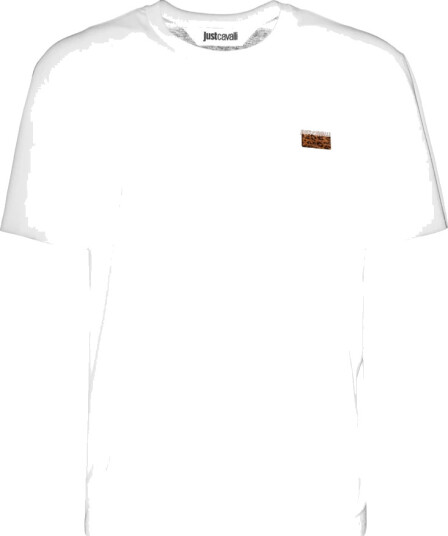 Just Cavalli Herre Topper Hvit S,