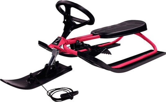 Stiga Snowracer Iconic Akebrett 80 kg/5År+ Rosa/Svart