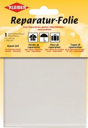 Kleiber Selvklebende Reparasjonslapp Polyester Transparent 10x20cm 1 stk Kleiber Selvklebende Reparasjonslapp Polyester Transparent 10x20cm 1 stk