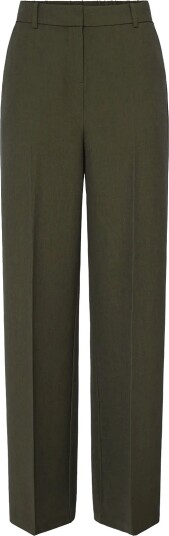 b.young Bydanta Wide Leg Pants 2 OLIVE NIGHT MELANGE 38 b.young Bydanta Wide Leg Pants 2 OLIVE NIGHT MELANGE 38