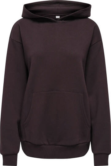 Only Play Onpsia Hood Ls Ovz Brush Swt Brown XL