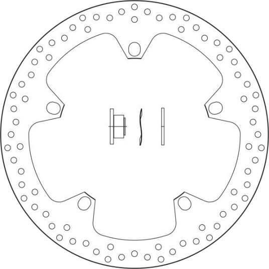 BREMBO 168B407D7 Bremseskive