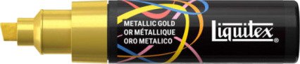 Liquitex LQX Marker 8 mm metallisk gull