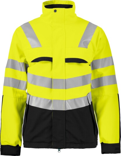 Projob Jakke 6415 En Iso 20471 Kl 3/2 Gul/Svart 4XL