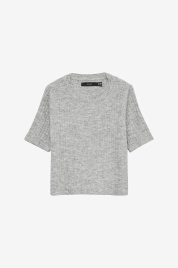 Vero Moda Pullover vmSally 2/4 O neck Grå