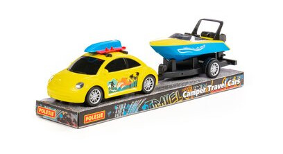 POLESIE Biltur med motorbåt bakke POLESIE Biltur med motorbåt bakke