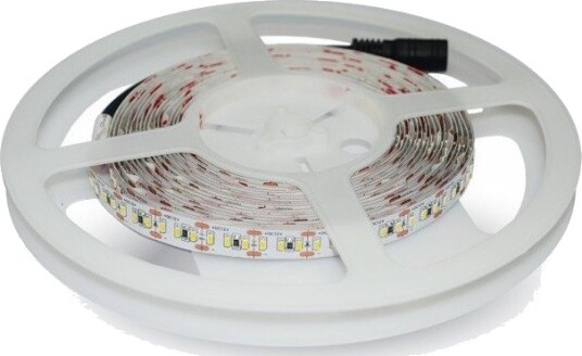 V Tac 5m 8W/m LED strip 12V DC 120 LED pr. meter 8mm bred Kulør : Blå