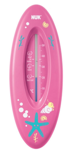 Badetermometer - NUK Rosa