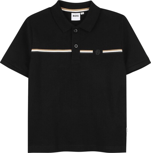 BOSS Short Sleeve Polo BLACK 164