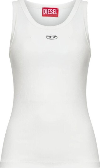 Diesel Dame Topper Hvit L,