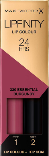 Max Factor Lipfinity Lip Colour 330 Essential burgundy Max Factor Lipfinity Lip Colour 330 Essential burgundy