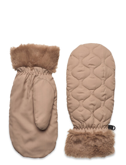 Becksöndergaard Makara Puff Mittens - Beige - M/L