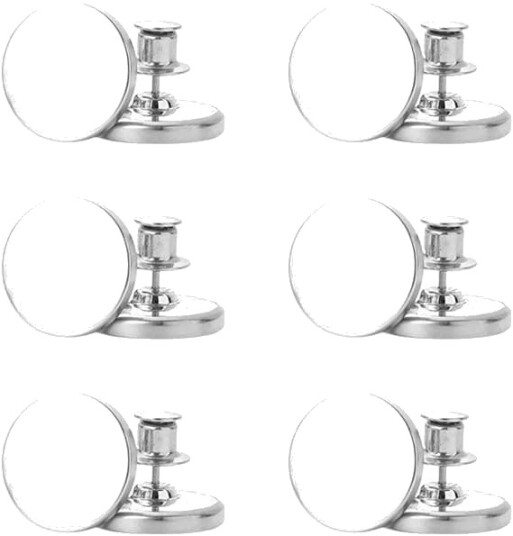 6 par dusjgardinmagnet gardinmagnet robust og holdbar