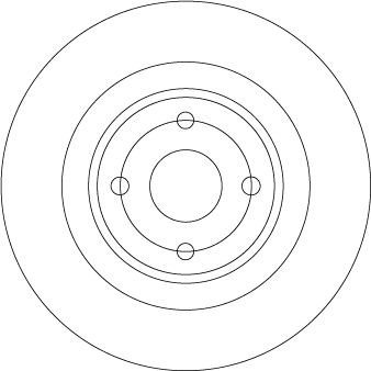 Bremseskive TRW DF6974