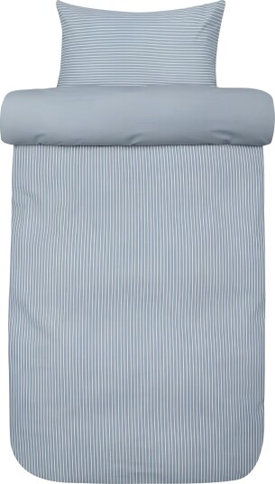 Sengetøy 140x220 cm - 100% bomull - Høie of Scandinavia - Hugo Dark denimblue