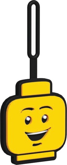 LEGO Lego Ikonisk, Bagagemærke, Dreng Ansigt - Yellow - ONE SIZE LEGO Lego Ikonisk, Bagagemærke, Dreng Ansigt - Yellow - ONE SIZE